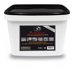 King fix assistant voegmiddel plus antraciet 20kg A. van Elk BV