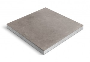 CeraDeco 60x60x4cm Cemento Grigio A. van Elk BV