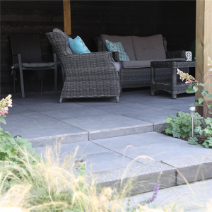 SB Keramisch Tegel Bricklane OUT 1,8 Grey 60x60x1,8cm A. van Elk BV