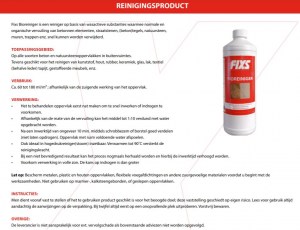 Fix Bio Reiniger 1 Ltr. A. van Elk BV