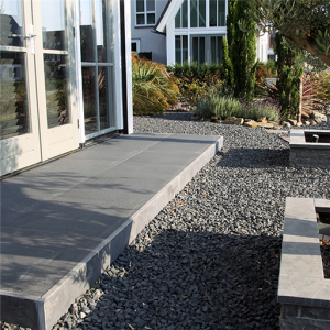 SB Keramisch Tegel Stone Slab Extra20 Black Crush 60x60x2cm A van Elk BV