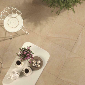 SB Keramisch Tegel Stone Slab Extra20 Khaki 60x60x2cm A van Elk BV